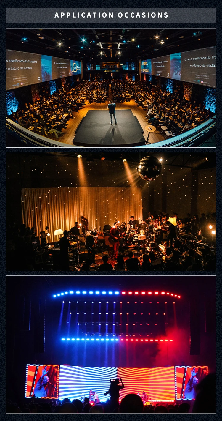 Professional LED Matrix Light for Disco DJ Performances Working Temperature C -10 60