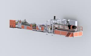China 300-500kg/h PET thermoforming Sheet Production Line PET ，twin screw design widthout crystallization and drying process factory