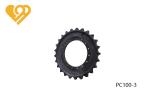 PC60-5 Yellow Drive Wheel OEM Excavator Undercarriage Assembly Parts