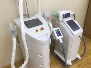 China Kuma Shape Vacuum RF Slimming Machine With Infrared Light / Massage Roller factory