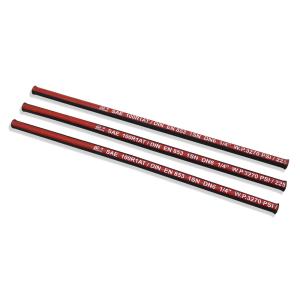 China DN10 ID 3/8&quot; 2SN Two Wire Braided Hydraulic Hose factory