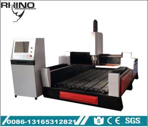 China Rotary Attachment 4 Axis CNC Router Machine For Marble / Granite / Glass factory