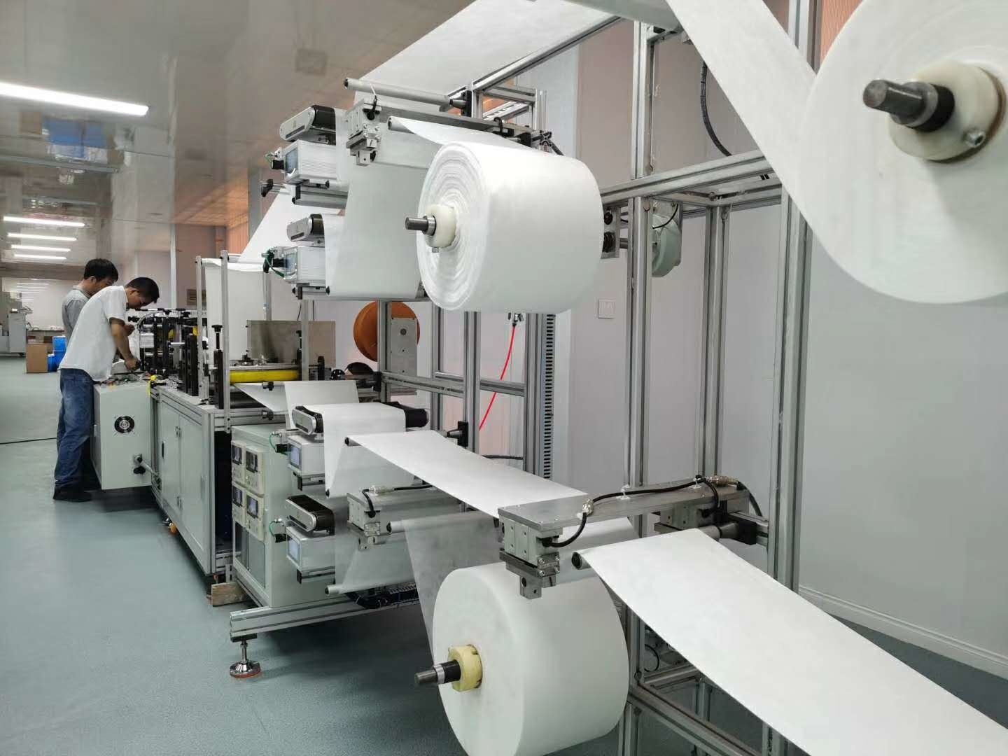4 Ply Automatic Surgical Face Mask Machine