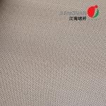 0.8mm Golden Color Fiberglass Cloth Roll HT800 Fireproof For Welding
