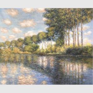 China Neo Classic Handmade Claude Monet Oil Paintings Old Master Reproduction factory