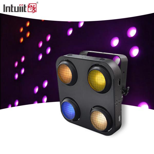 Ip65 4x90W Amber Warm White Led Cob Audience Blinder Light Outdoor Waterproof 4