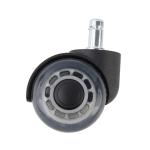 Eco-Friendly Transparent PU Caster Wheels For Smooth Furniture Movement