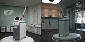 China FDA CE approved Closed-off Water cooling+wind cooling Q-Switched Nd Yag Laser for tattoo treatment factory