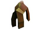 150cm High Corten Steel King Kong Sculpture For Garden Decor