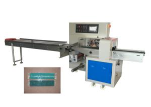 China Stainless Steel Tube Flow Wrap Packaging Machine Plastic Long Pipe factory