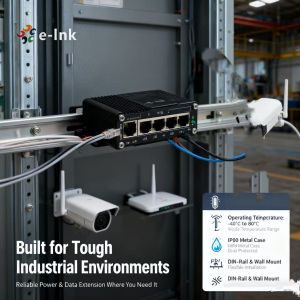 Experience Uninterrupted Network Connectivity with Our Industrial Power over