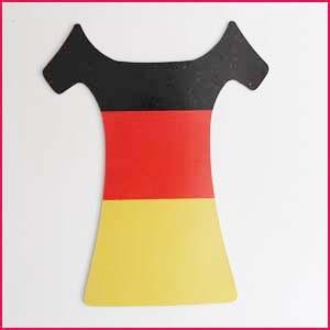 China National Advertising Promotional Magnetic Skirt Car Sticker Germany factory