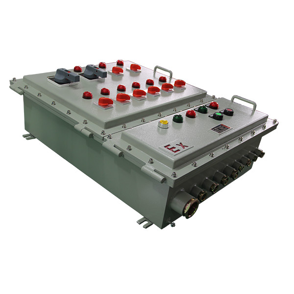 Aluminum Alloy Ex D E IIC Explosion Proof IP66 Control Panel 225A Explosion Proof Box For Industry
