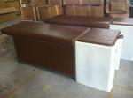 shampoo bed ,shampoo chair ,metal frame base shampoo bed F-036