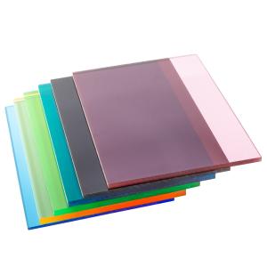 China 0.5mm 0.8mm Uv Resistant Polycarbonate Sheet Bulletproof factory
