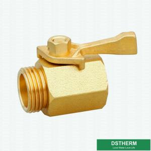China Irrigation Garden Hose Pipe Fittings Brass Female Shut Off Hose Connector Valve factory