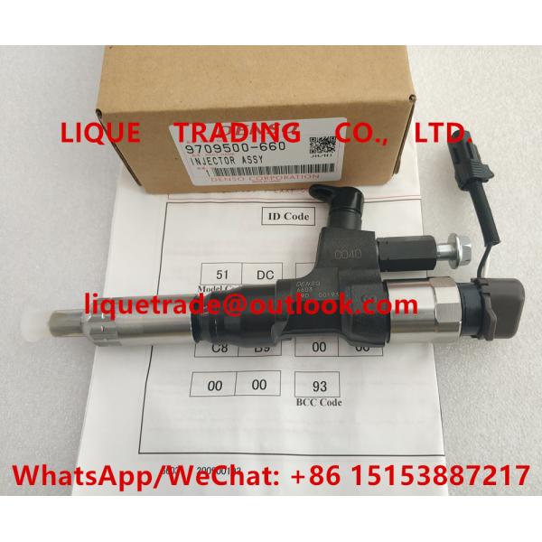 DENSO Common rail injector 095000-6600, for HINO J08C J08E 500 Series 23670