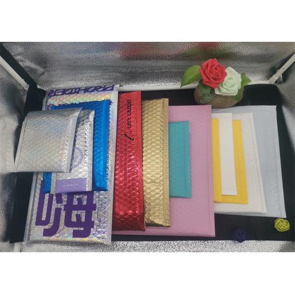 China Premiumization Co Extruded Poly Bubble Mailers , Padded Plastic Bubble Mailer factory