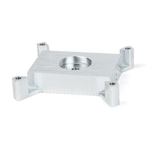China Aluminum Alloy Base CNC Milling Machined Parts Non Standard factory