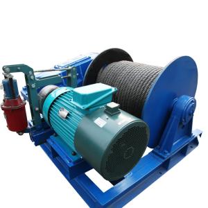 China Steel Workshop 1000m Rope Crane Trailer Electric Winch factory
