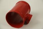 200 Degree Temperature Grooved Tee Fittings High Temperature / Connection