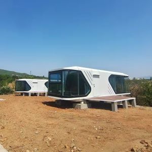Durable Outdoor Space Capsule Customized Space Capsule Home Prefabricated