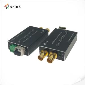 China 12G SDI To Fiber Converter Non Compression Broadcast Level Transmission With Tally / RS485 factory