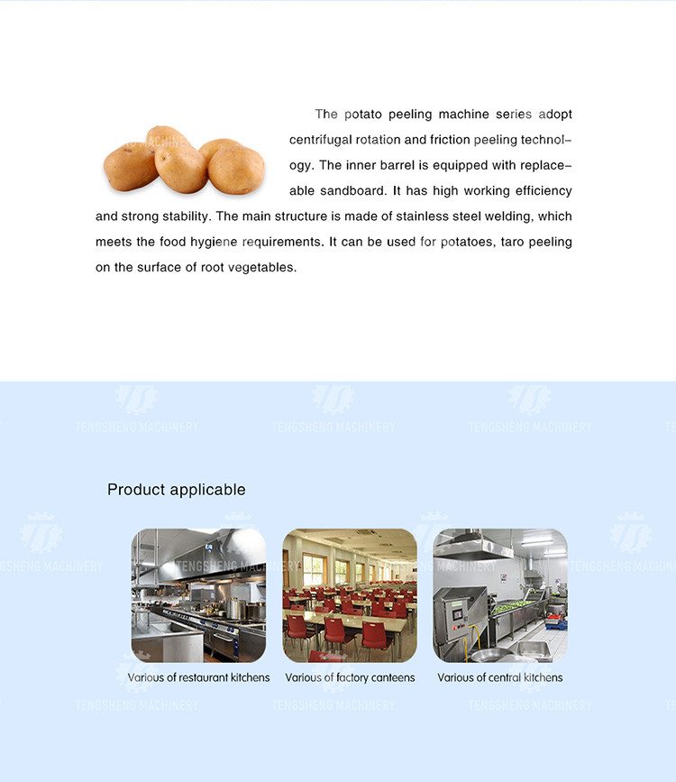 Desktop Fruit And Vegetable Peeler Machine Potato Barrel Peeling Equipment