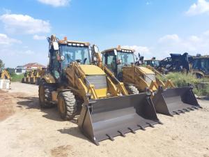 China Hydraulic Mechanical Transmission Snsc 388 Outrigger Backhoe Excavator Loader 4X4 factory