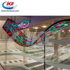 China Decorative P5 Indoor Curved LED Display Screen Soft Full Color For Ceiling factory