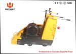 Hydraulic Concrete Scarifier Rental , Floor Paint Removal Machine 1-15mm Depth