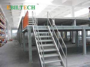 China Industrial Mezzanine Platform System Muti Layer Powder Coated 300 - 1000kgs/Sq.M factory