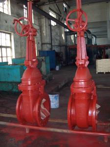China (ANSI) Cast Iron Gate Valve O&amp;Y flanged ends factory