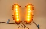 Outside White LED Running lamp , Daytime running lamp with turn light