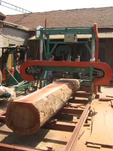 China MJ1000/MJ1300 Horizontal wood band saw/Portable Band Saw Sawmill For Sale factory