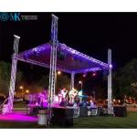 15-18 Degree Hardness Silver Aluminum DJ Truss System for Event Production