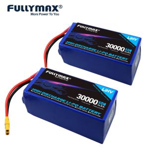 China Xt90 Lipo Battery Cell High Voltage 12S 30000mAh 47.04V 5C LiHV Capable Charger factory