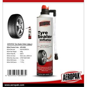 Non Corrosion Car Tyre Sealant And Inflator To Prevent Unexpected Leakage