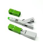 ESC Fiber Fast Connectorr , SC UPC Fiber Connector For FTTH Drop Cable