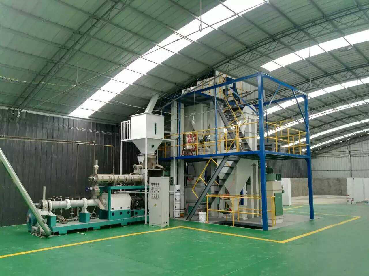 132-160kw Cattle Feed Manufacturing Plant 20tph Livestock Feed Pellet Mill