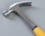 16OZ Forged Carbon Steel Conjoined Steel Handle American Type Claw Hammers