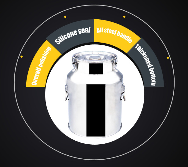 30L Milk Transport Wine Barrels Barrels Drums Stainless Steel Milk Cans