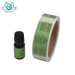 3 x 7.5cm Amber Bottle CMYK Color vinyl Label Roll