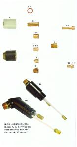 China 140A Air Plasma Cutting Torch , Easy Operation Electric Cutting Torch factory