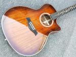 Cutaway KOA K24ce classic acoustic guitar / Factory Handmade 41 inchs Ebony