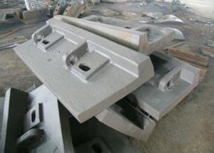 China Casting And Forging Ore Mill Liner Plate Of Autogenous Mill Lining Plate factory