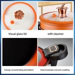 8l Large Capacity Iron Micro Pressure Cooking Pot Maifan Stone Non Stick Coating