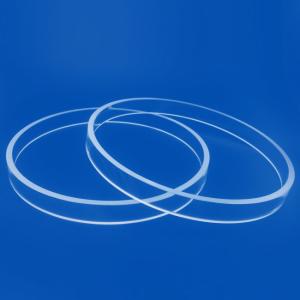 China 300mm Diameter Fused Silica Ring Large Size Transparent factory