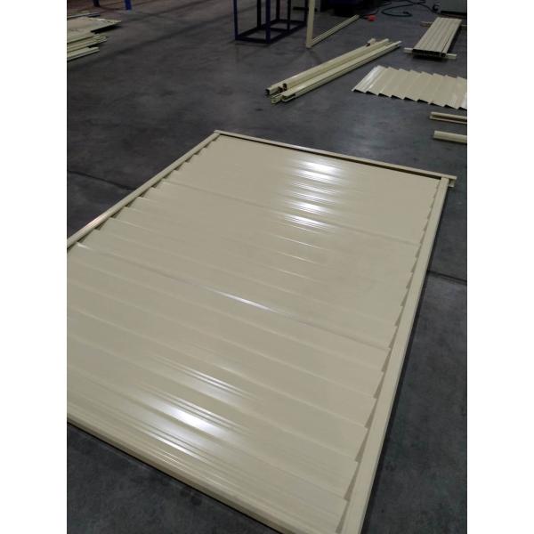 Australia Style Color Coated Fence Panel Roll Forming Machine Precast Boundary Fence Panel Making Machine
