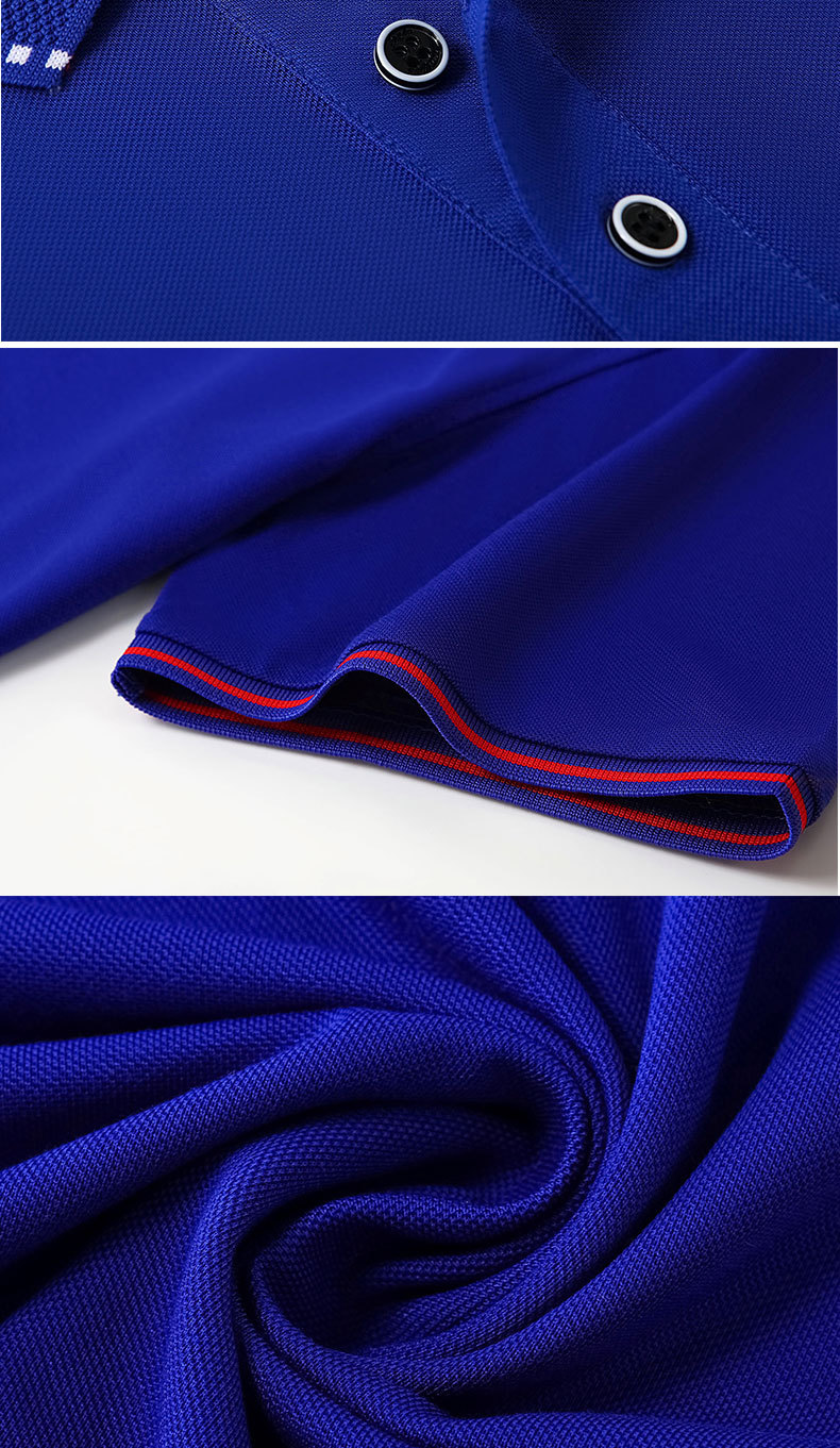 Polyester/Cotton Fabric Custom Polo Shirts for Embroidery Logo Golf T-shirts